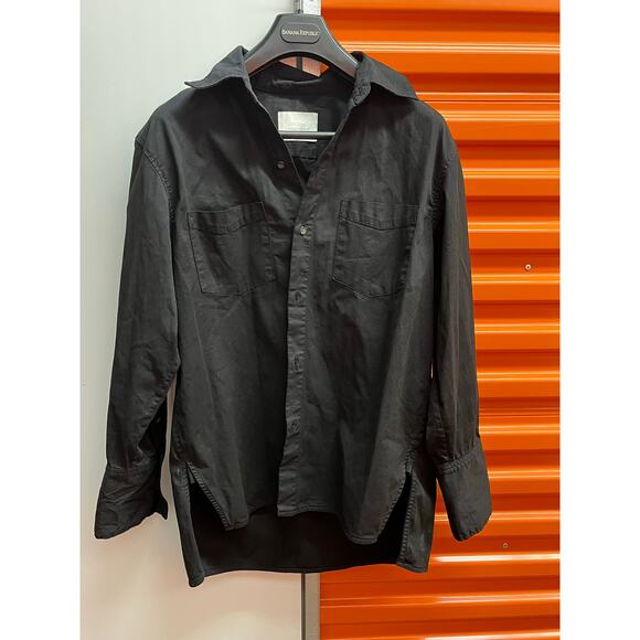 Citizens of Humanity - Ari Buttondown Shirt / S / Black - Picture 2 of 9